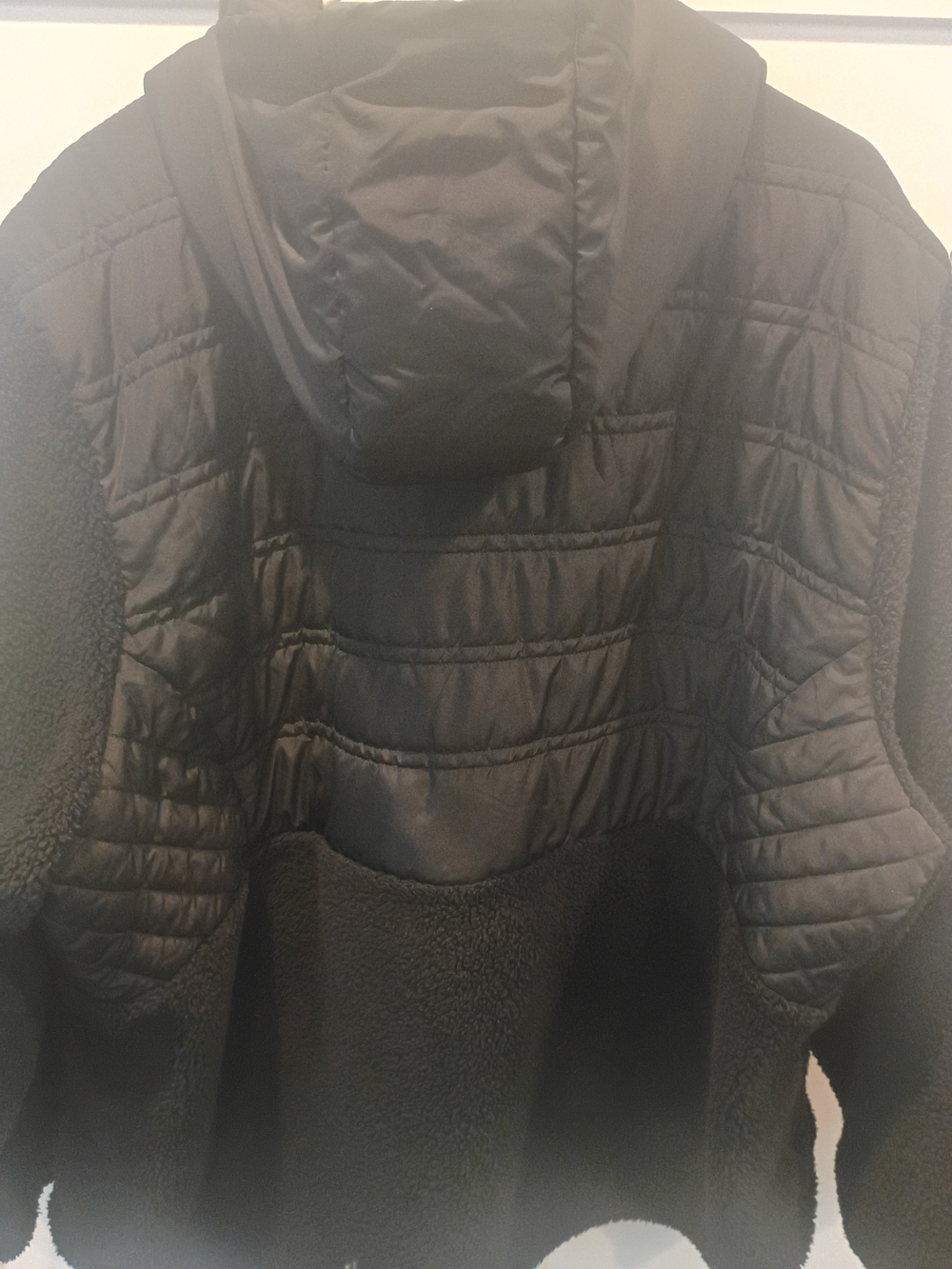Maurices Black Quilted Jacket with Silver Zipper - Picture 7 of 8